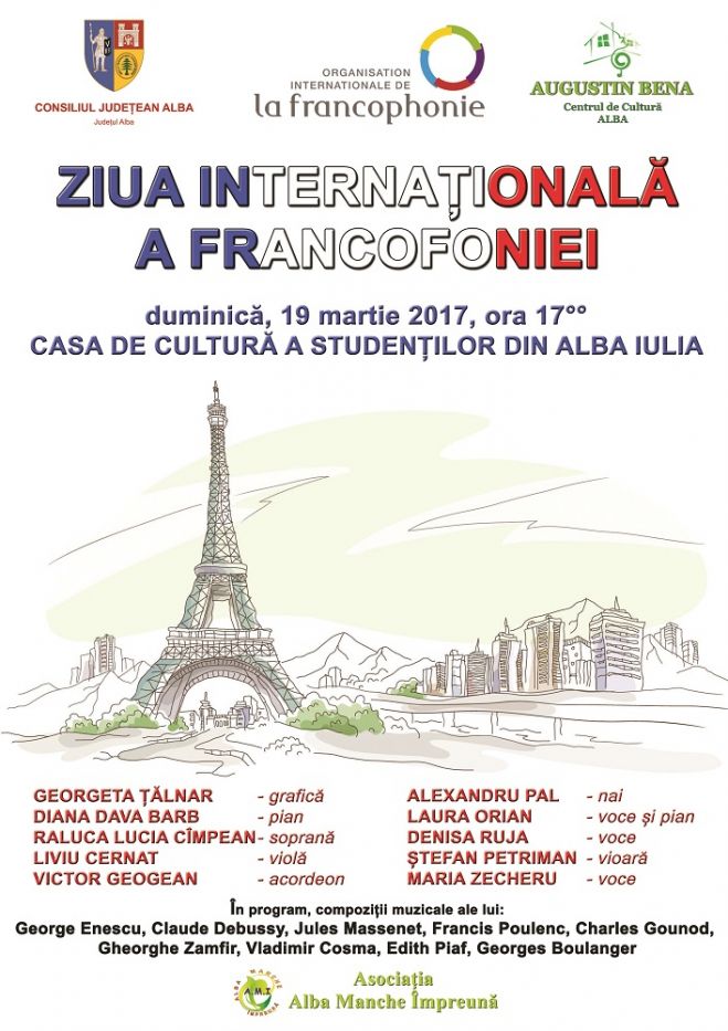 Ziua Internationala a Francofoniei sarbatorita la Alba Iulia