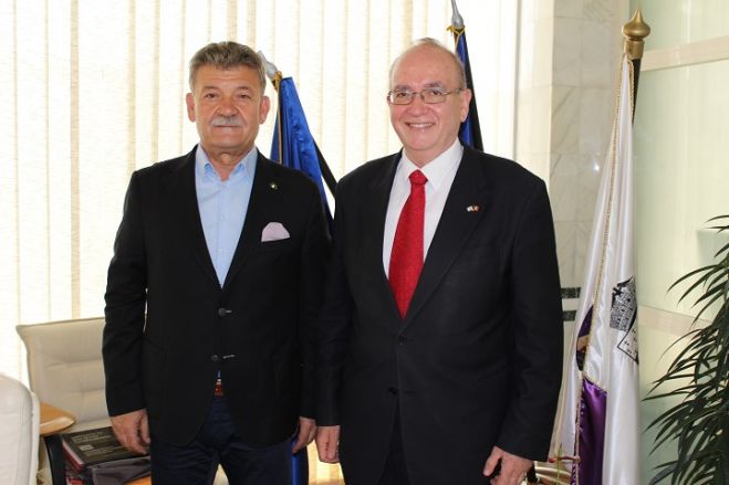 Excelenta Sa, domnul Dan Ben-Eliezer – Ambasadorul Israelului in Romania s-a aflat in vizita la Alba Iulia