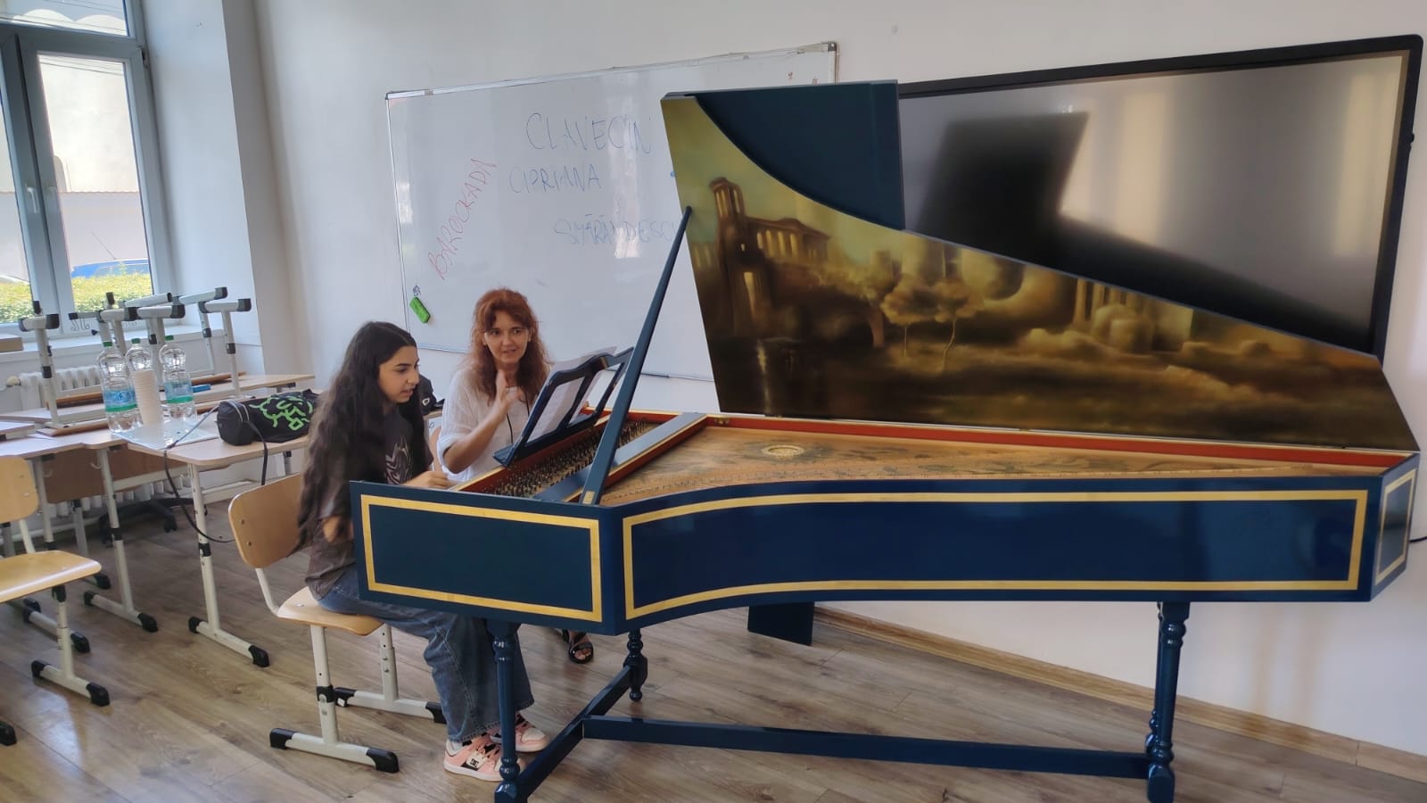 Masterclass de clavecin cu Cipriana Smarandescu la Barockada